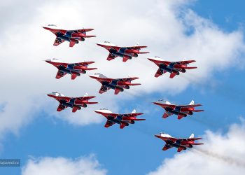 МАКС-2021 – пилотажная группа Стрижи